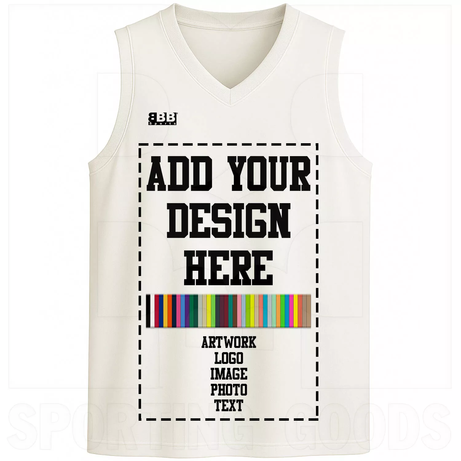 BBB Sports Custom Sublimated V Court Jersey