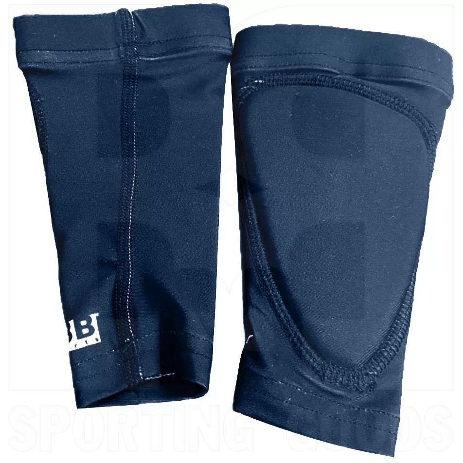 BBB Sports Padded Compression Forearm Sleeves Pair Navy