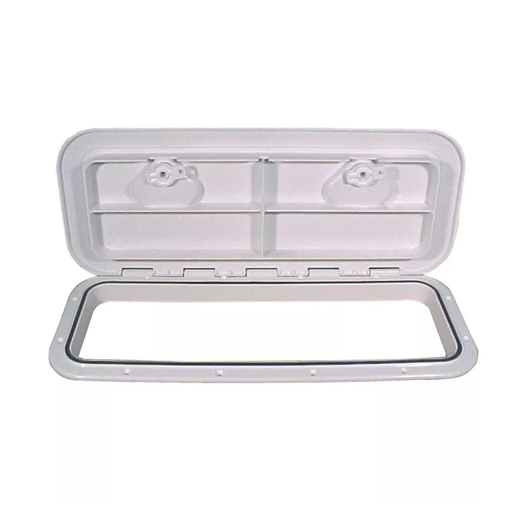 Beckson 10×24″ Flush Hatch Horizontal or Vertical – White