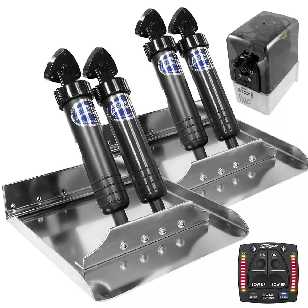 Bennett Marine 12×12 Sport Tab System w/One Box Indication [ST12OBI]