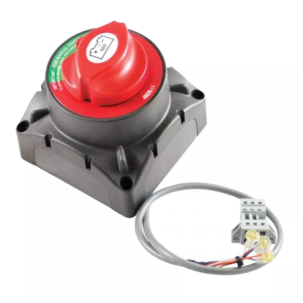 BEP Remote Operated Battery Switch w/Optical Sensor - 500A 12/24v