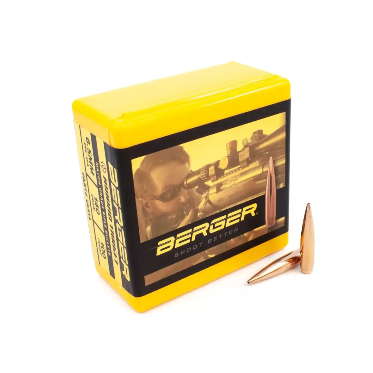 Berger Bullets Hybrid Target 6.5 mm 140 Gr J4 Target Jacket 100/Box