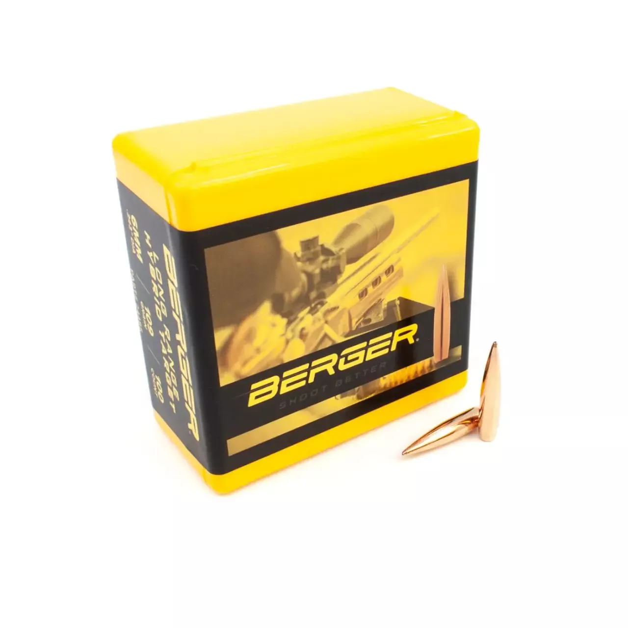 Berger Bullets Long Range Hybrid Target 6mm 109 Gr J4 Target Jacket 100/Box