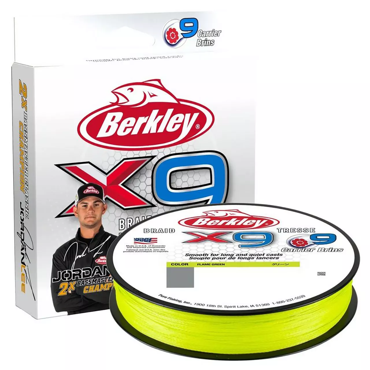 Berkley Jordan Lee x9 Braid-15 lb.