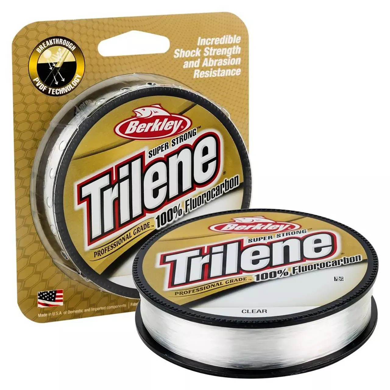 Berkley Trilene 100% Fluorocarbon Clear-6 lb.-Clear