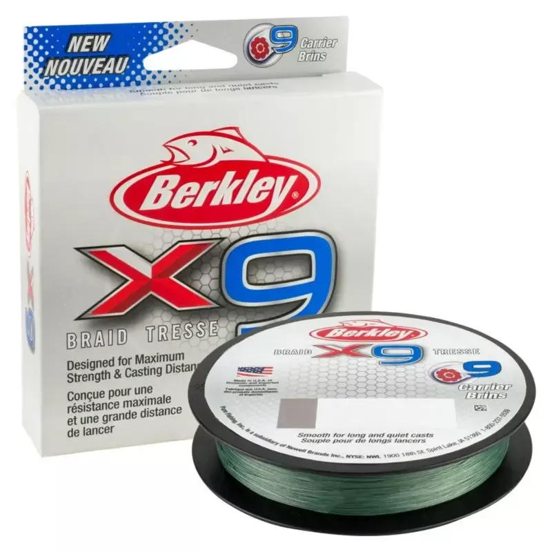 Berkley x9 Braid Low-Vis Green