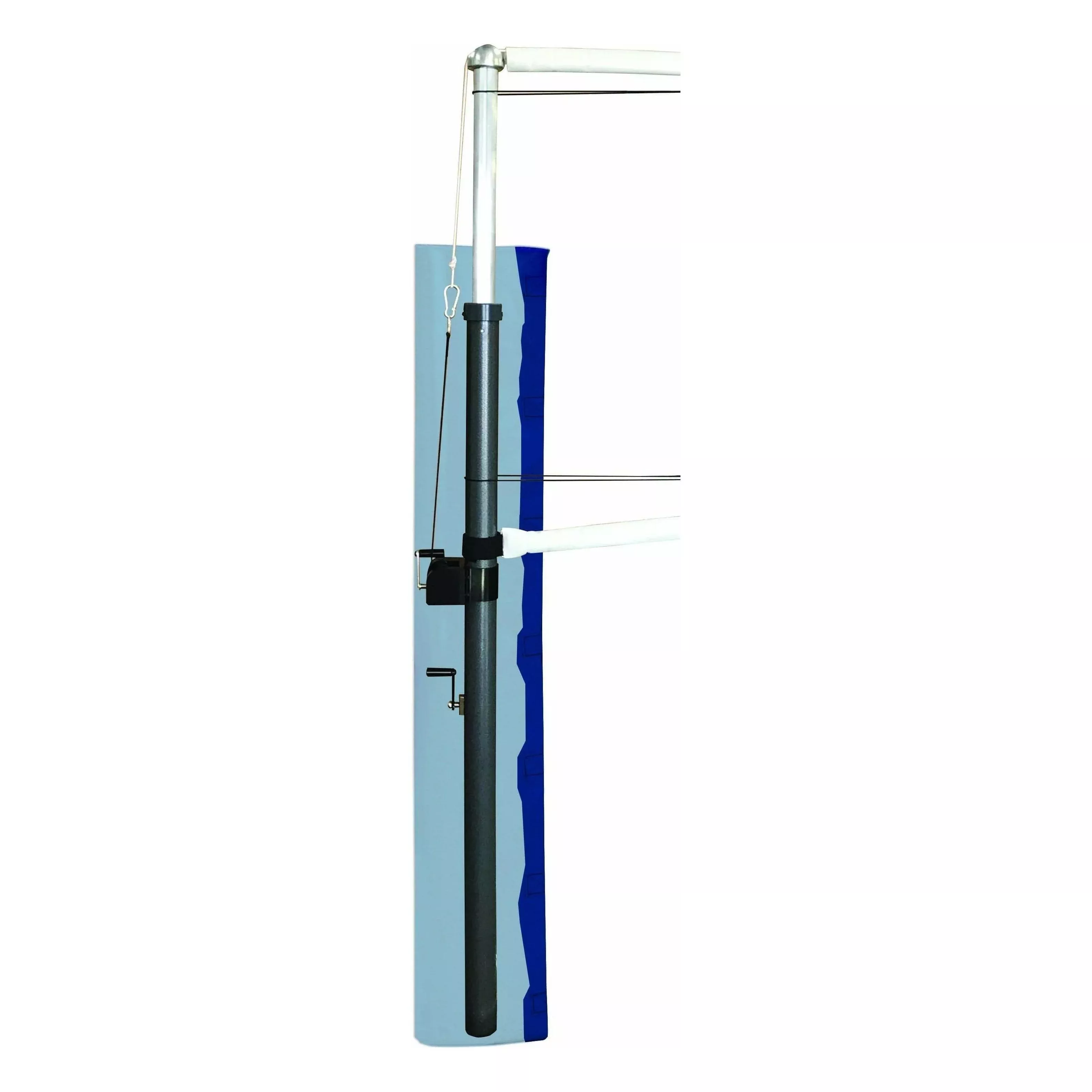 Bison 3" Centerline Aluminum EZ Volleyball Standards VB11