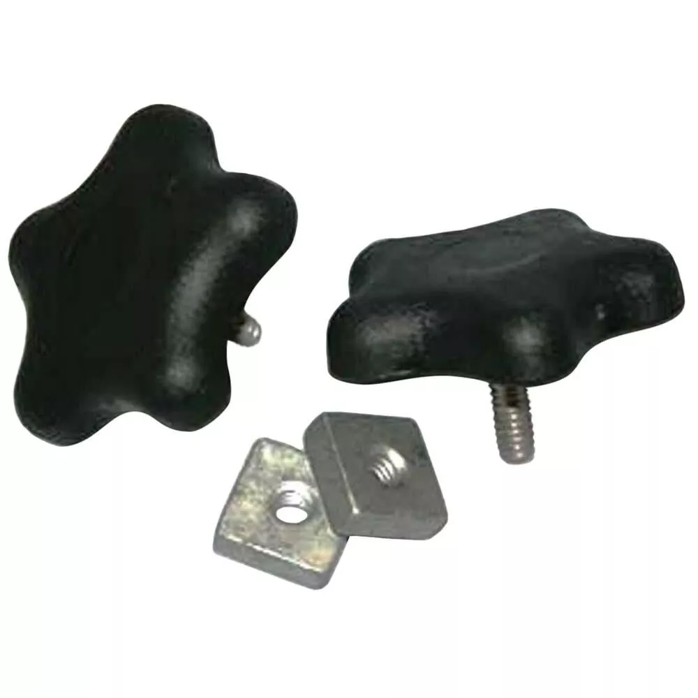 Black Arm Knobs, set of 2 (for A&E and Dometic)
