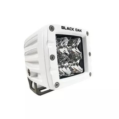 Black Oak 2" White Flood LED Pod Light