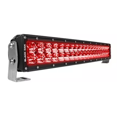 Black Oak 20" Red Predator LED Light Bar