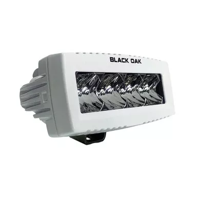 Black Oak 4" White Flood Spreader Light