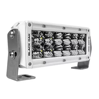 Black Oak 6" White Combo LED Light Bar
