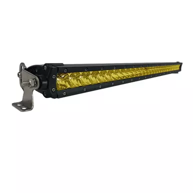 Black Oak Pro 3.0 30" Yellow Single Row LED Light Bar