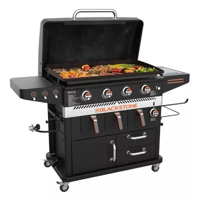 Blackstone 36" Griddle with Air Fryer and Cabinets• 1923