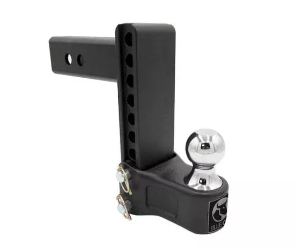 Blue Ox Adjustable Ball Mount fits 2-1/2″ Receiver Hitch, 7″ Drop/Rise• BXH12271
