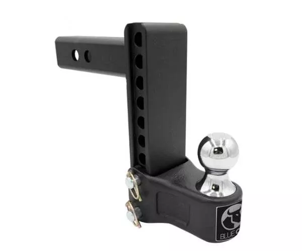 Blue Ox Adjustable Ball Mount fits 2″ Receiver Hitch, 7″ Drop/Rise• BXH10171