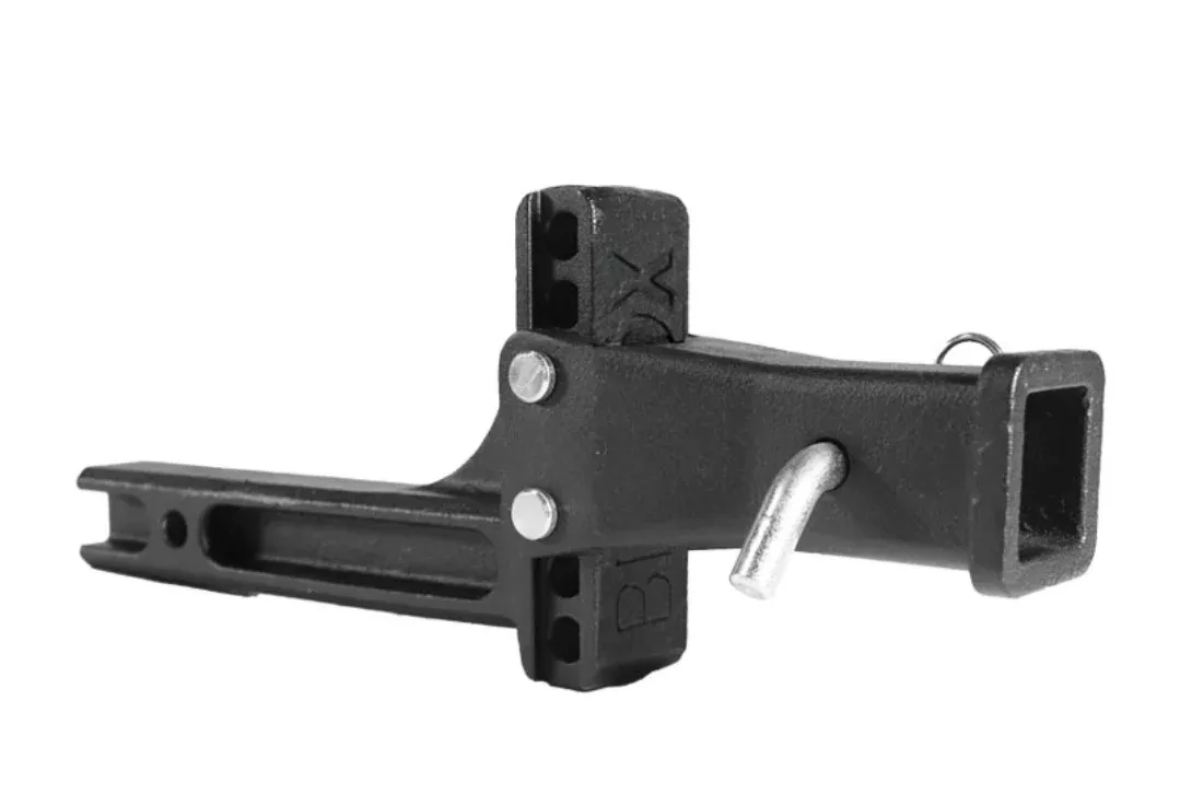 Blue Ox Adjustable Drop Receiver, 2″ Shank, 4″ Drop/Rise, 10,000 Lbs• BX88379