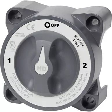 Blue Sea 11003 HD-Series Battery Switch with AFD