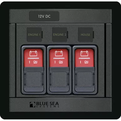 Blue Sea 1148 Remote Control Panel - 3 Switches