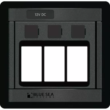 Blue Sea 1520 360 Panel Remote Switch - 3 Blank