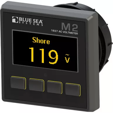 Blue Sea 1837 M2 OLED AC Digital Voltmeter