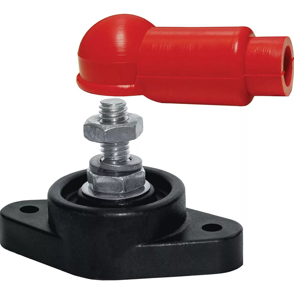 Blue Sea 2001 Power Post High Amperage Cable Connector 1/4″ Stud [2001]