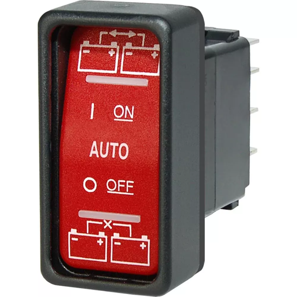 Blue Sea 2146 ML-Series Remote Control Contura Switch – ON-OFF-ON