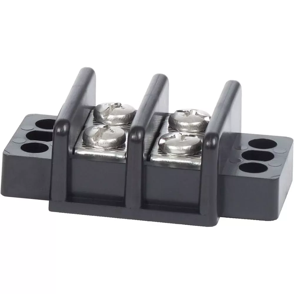 Blue Sea 2502 Terminal Block 30AMP – 2 Circuit [2502]