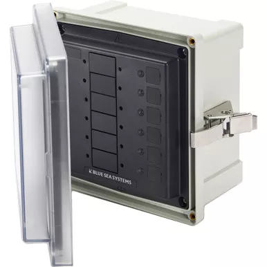 Blue Sea 3113 SMS Panel Enclosure - 6 Blank Circuits