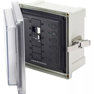 Blue Sea 3120 SMS Panel Enclosure - 240V ELCI Main