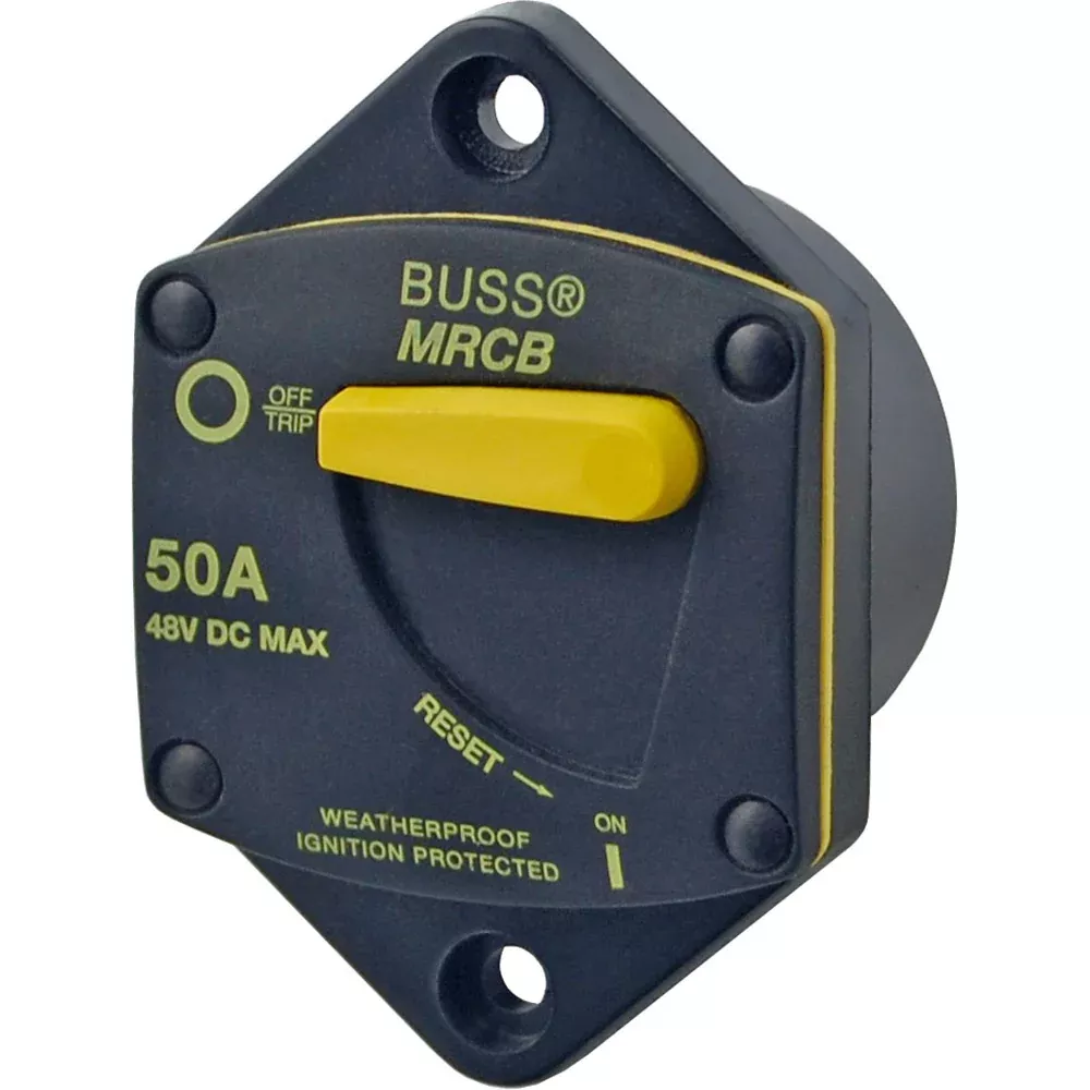 Blue Sea 7042 187-Series Circuit Breaker – Panel Mount 80A [7042]