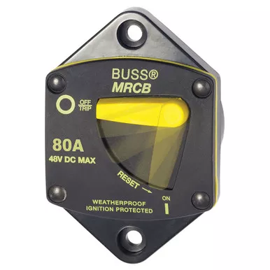 Blue Sea 7042 80A 187-Series Panel Mount Breaker