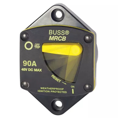 Blue Sea 7043 90A 187-Series Panel Mount Breaker