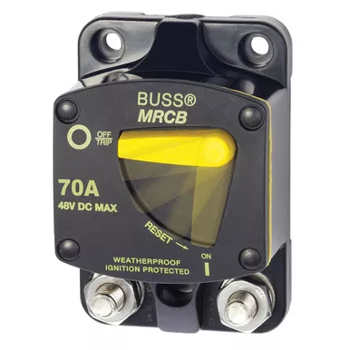 Blue Sea 7141 70A 187-Series Surface Mount Breaker