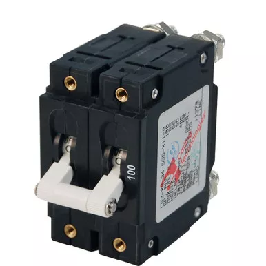 Blue Sea 7258 100A C-Series Double Pole Breaker
