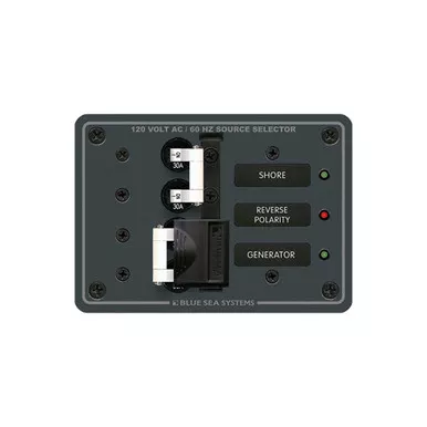 Blue Sea 8032 AC 30A Toggle Source Selector Panel
