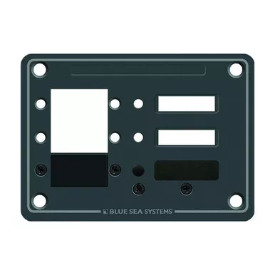Blue Sea 8088 3 Position DC C-Series Blank Panel