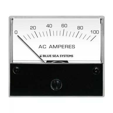 Blue Sea 8258 AC Analog Ammeter - 0-100A