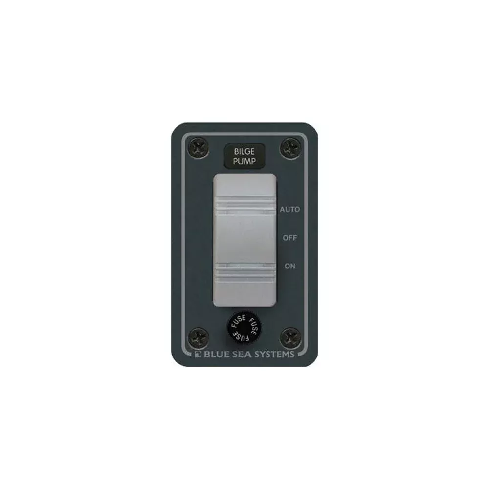 Blue Sea 8263 Contura Single Bilge Pump Control Panel | 8263