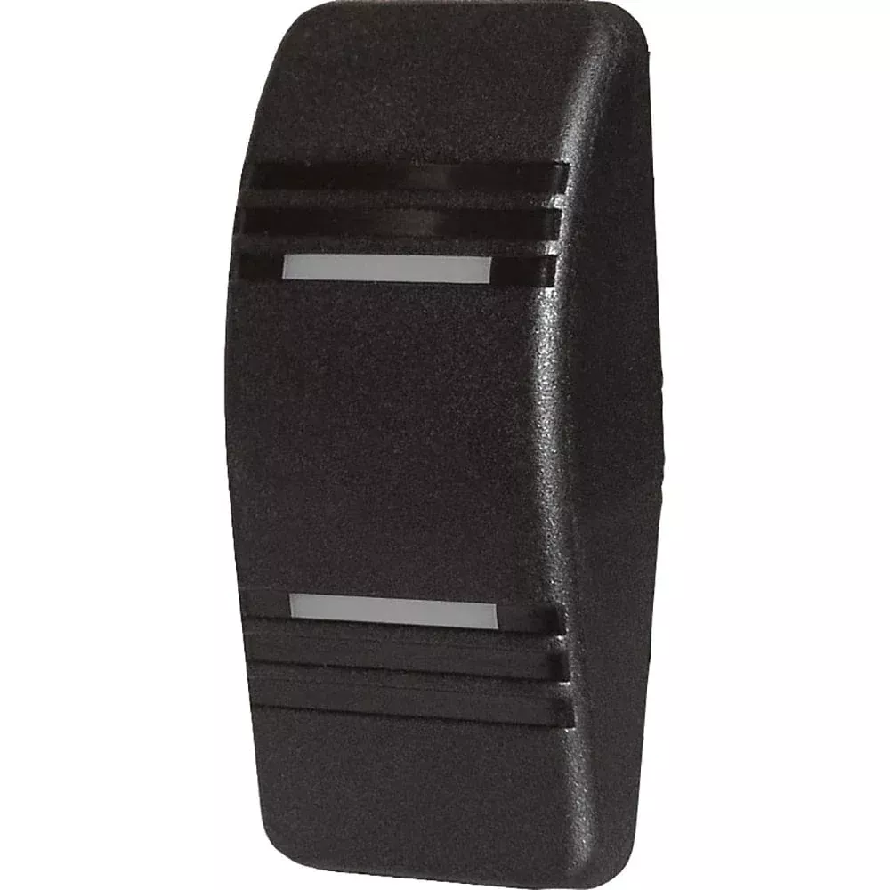 Blue Sea 8295 Contura Switch Actuator - Black - Double Lense
