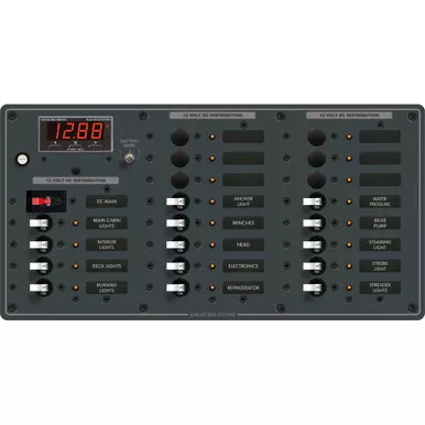 Blue Sea 8379 DC Main +20 Position Circuit Breaker Panel