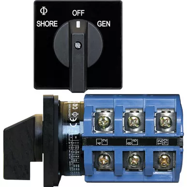 Blue Sea 9019 AC 240V 63A Rotary Selector Switch