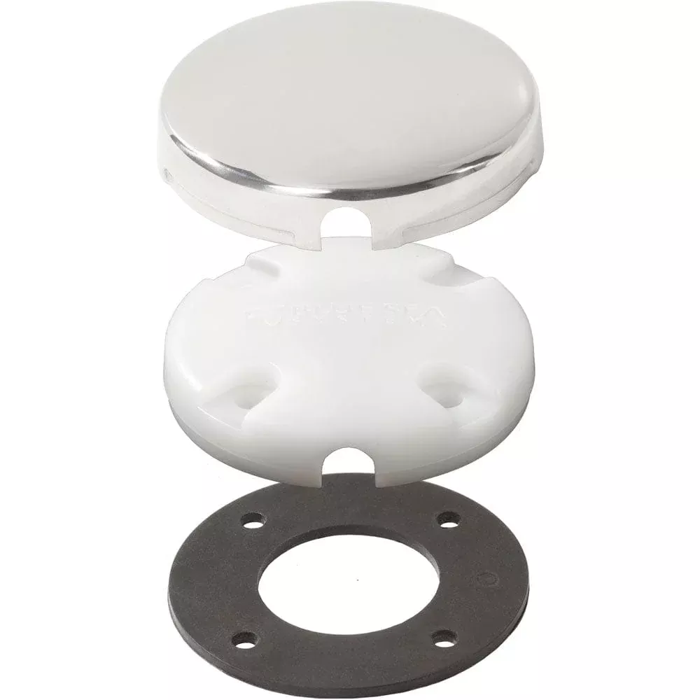 Blue Sea Side Entry CableClam w/Stainless Steel Dress Cap