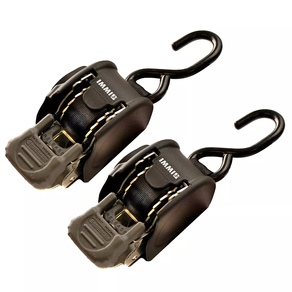 BoatBuckle Retractable Transom Tie-Down System – 1″ x 72″ | F106877