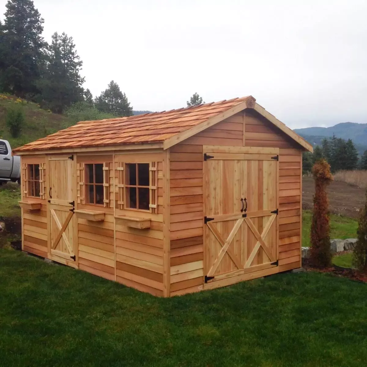 Boathouse Storage Shed - 10ft x16ft
