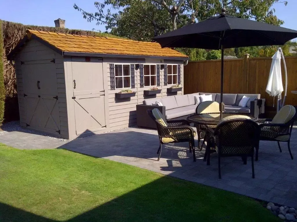 Boathouse Storage Shed - 8ft x 16ft