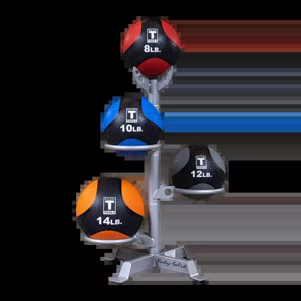 Body Solid Medicine Ball Rack 3