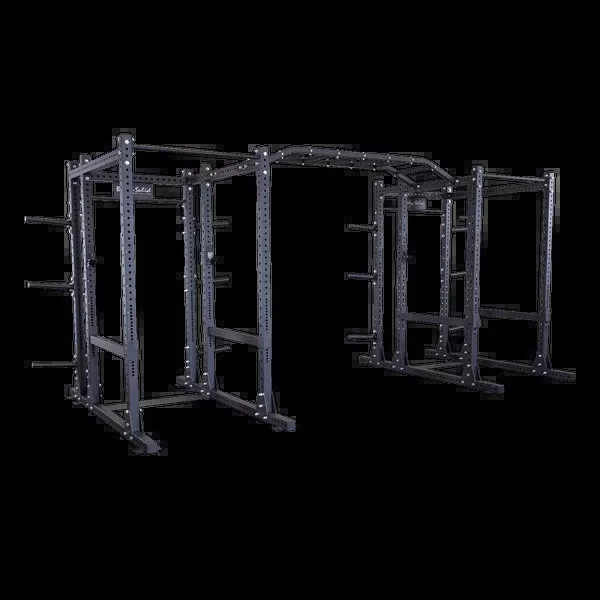 Body Solid Pro Club Line Power Rack Double Rack/Extension w Monkey Bar
