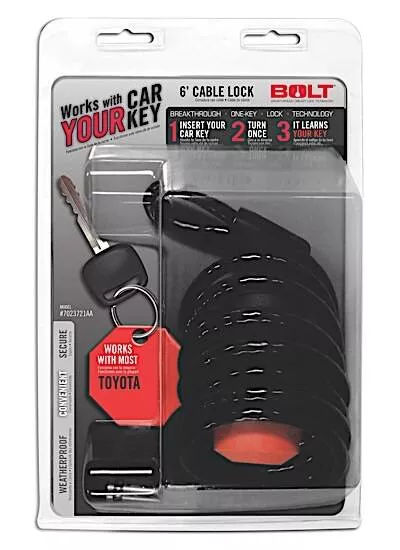 Bolt Lock 6' Cable Lock Toyota• 7023721