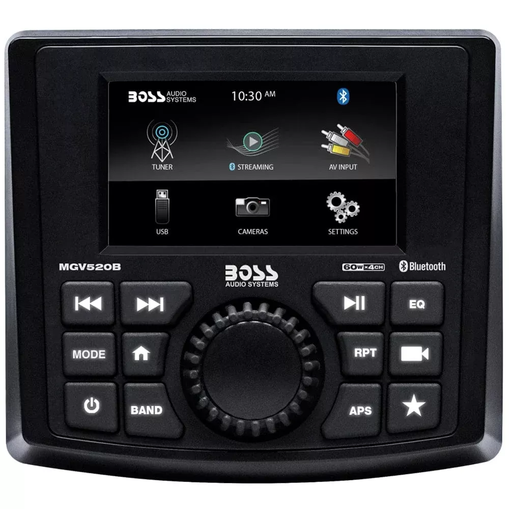 Boss Audio MGV520B Stereo w/AM/FM/BT/USB/Rear Camera